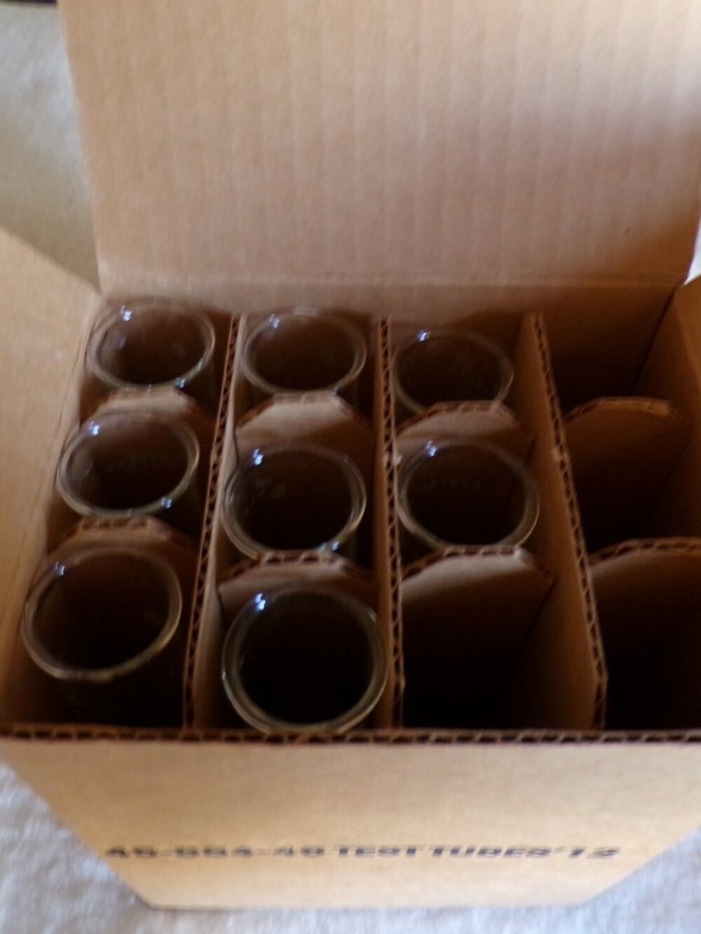 New 8 Pyrex Glass Test Tubes - Picture 2 of 3